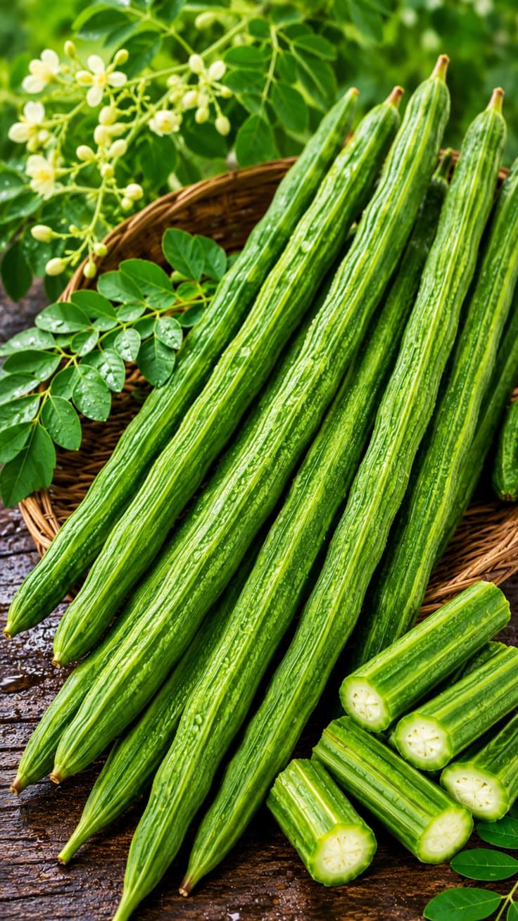Fresh Drumsticks (Moringa Pods)